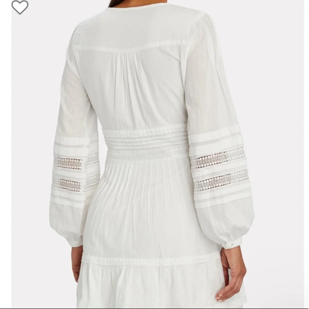 Intermix Long Sleeve Cotton Mini-Dress - Picture 4 of 7